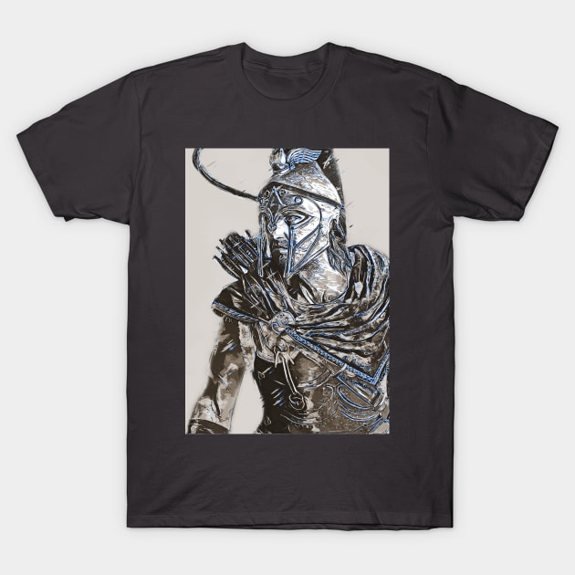 Spartan Hoplite T-Shirt by ErianAndre